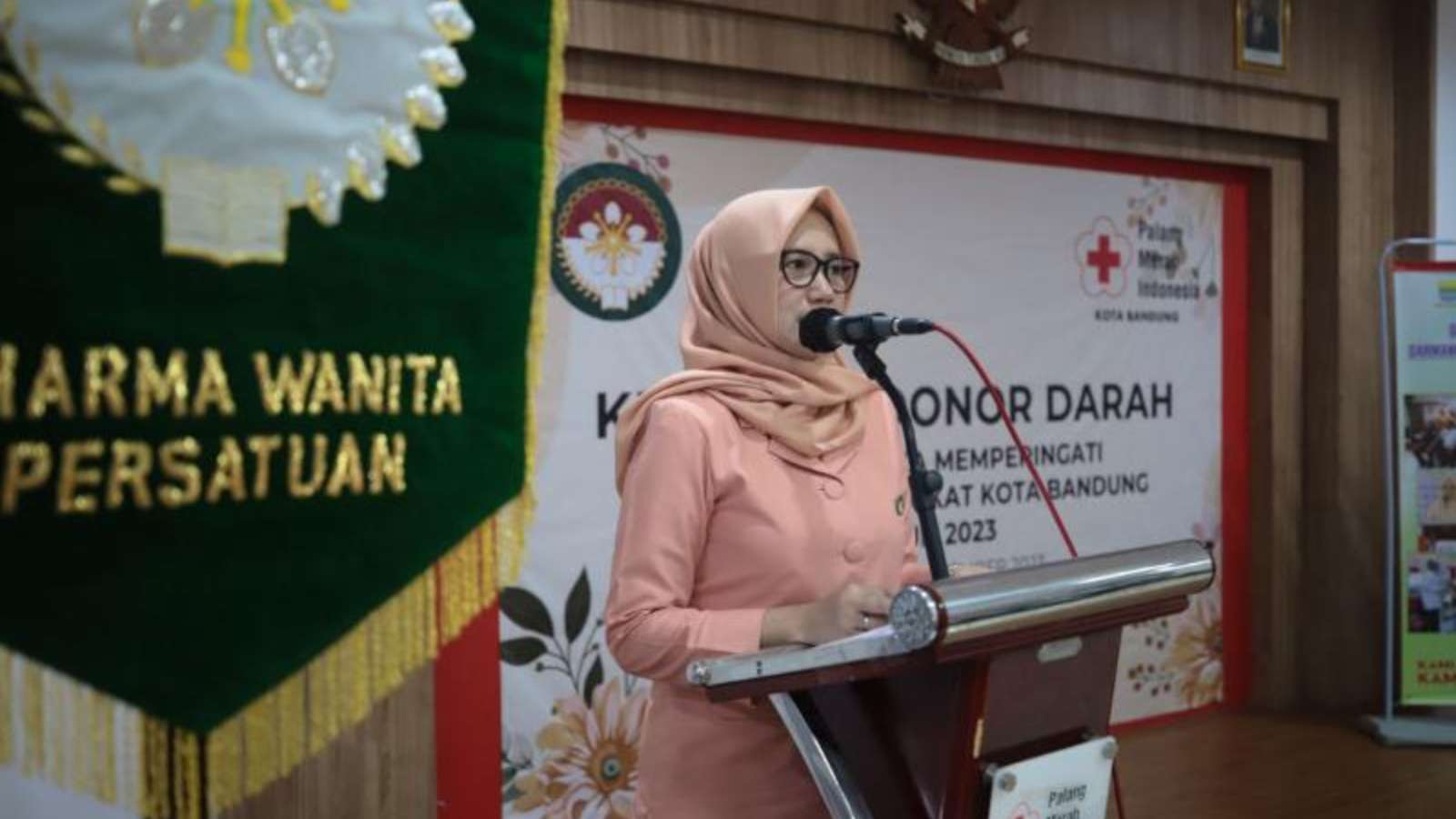 Donor Darah Awali Peringatan HUT Ke-24 DWP Kota Bandung