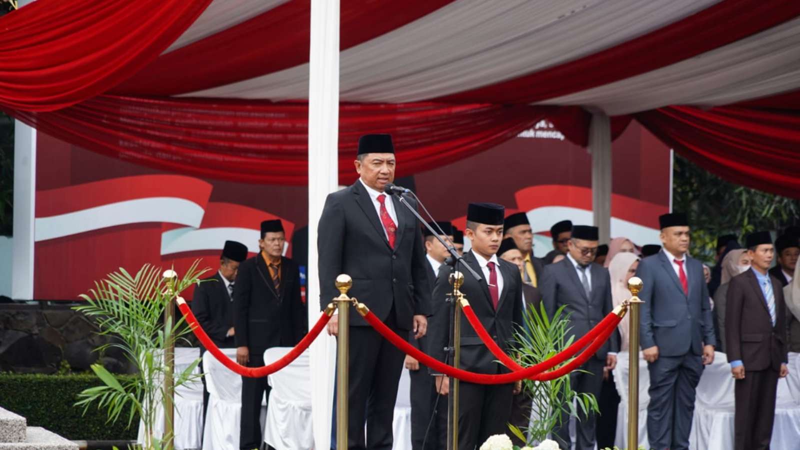 Harkitnas 2025, Garut Regent Emphasizes Spirit of Revival and Solid Teamwork