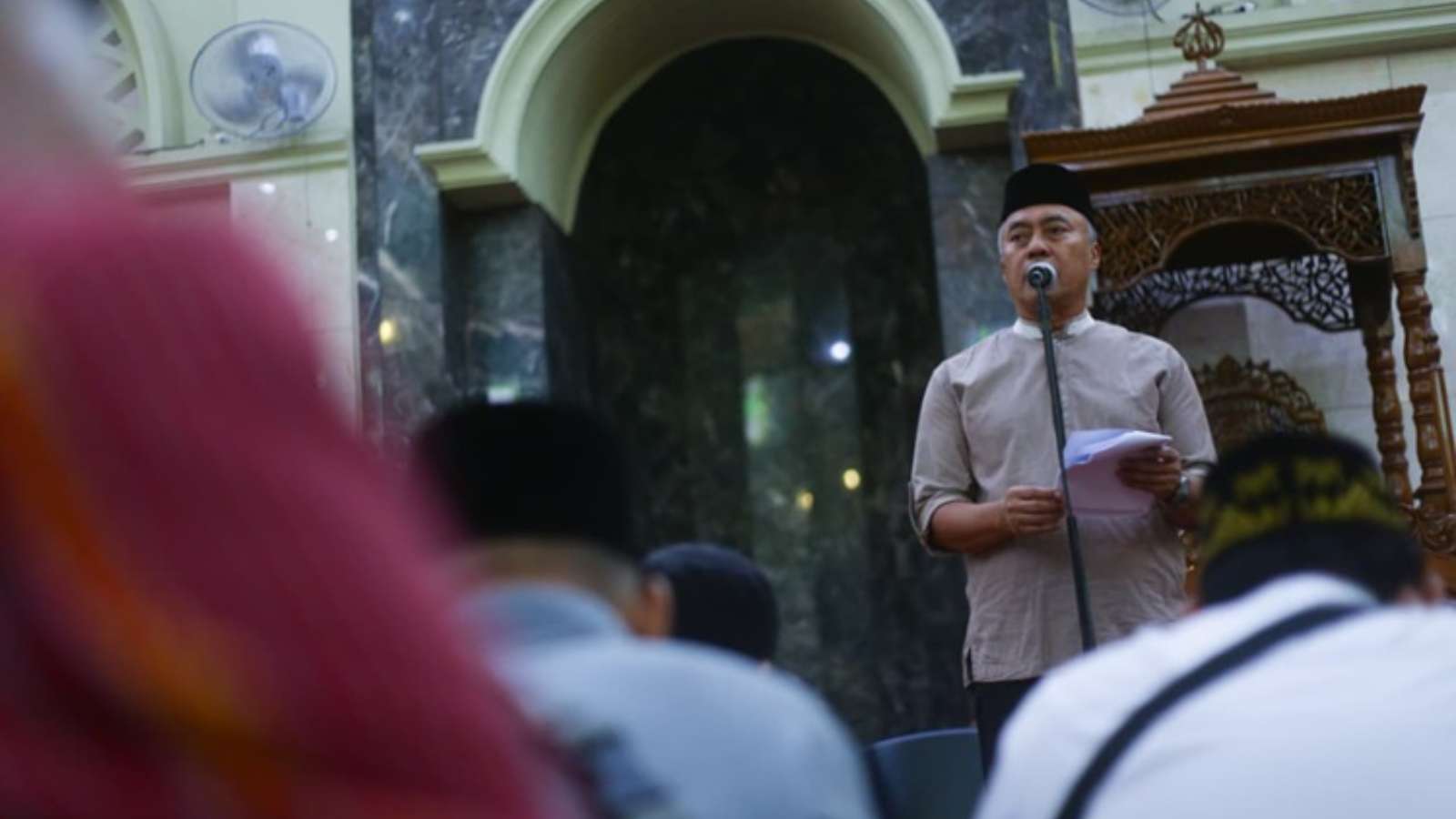Commemorating Nuzulul Qur'an at Baitur Ridwan Mosque, Regional ...