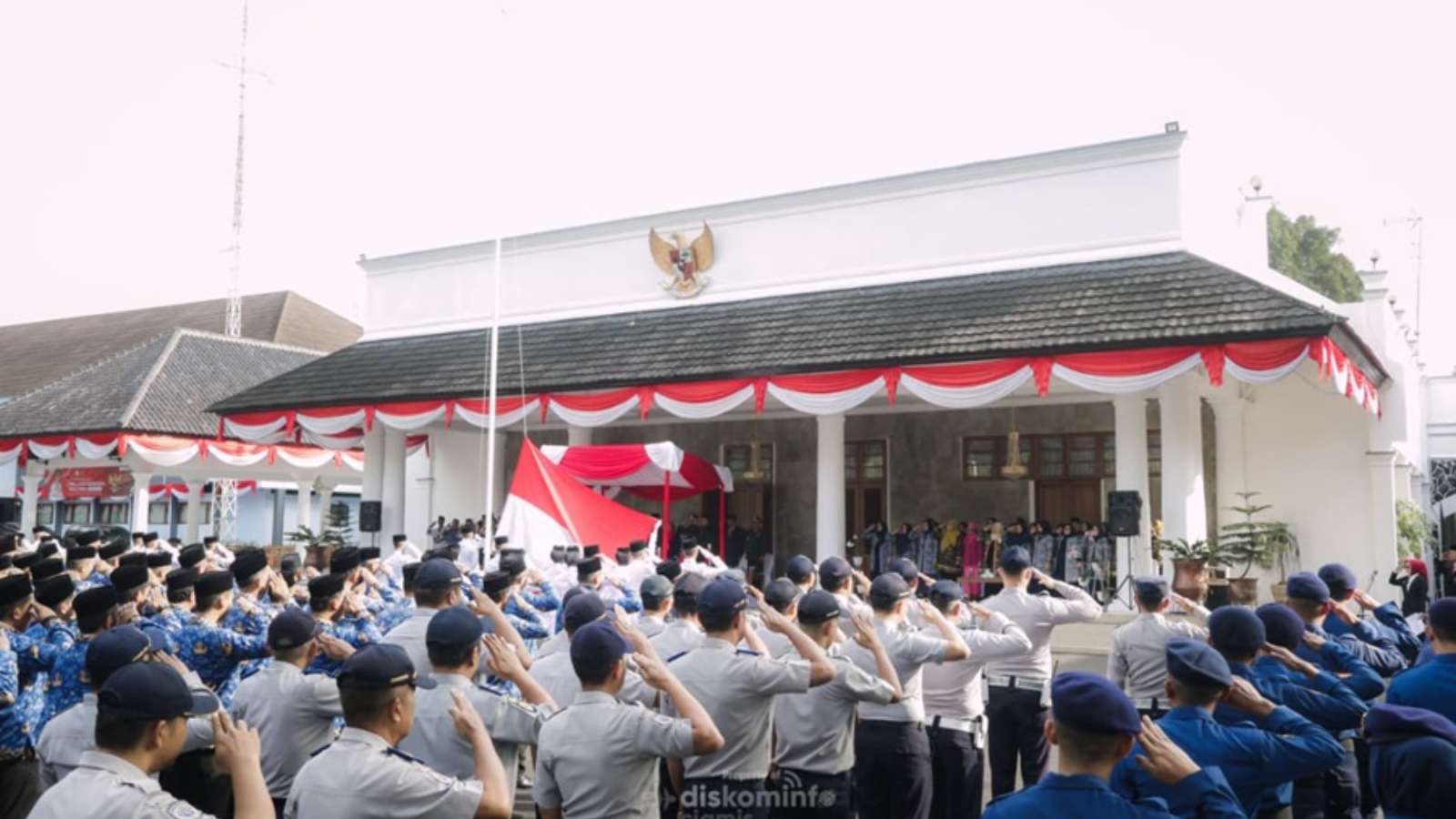 Ciamis Regency Government Holds Commemoration Ceremony to Commemorate Pancasila Day 2026 