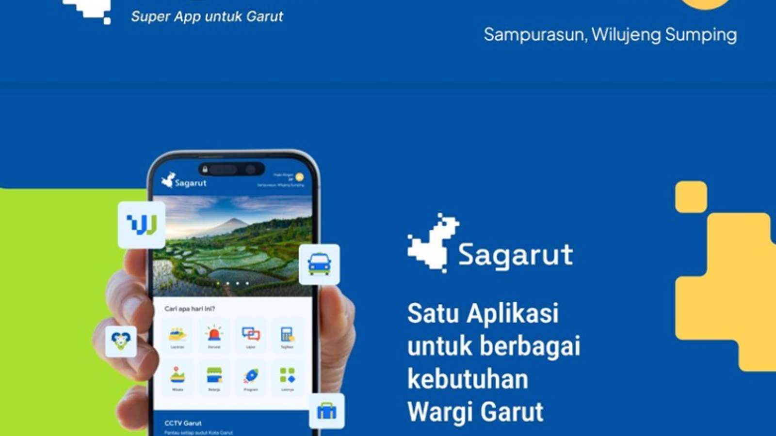 SAGARUT Permudah Akses Layanan Publik Masyarakat dalam Satu Aplikasi