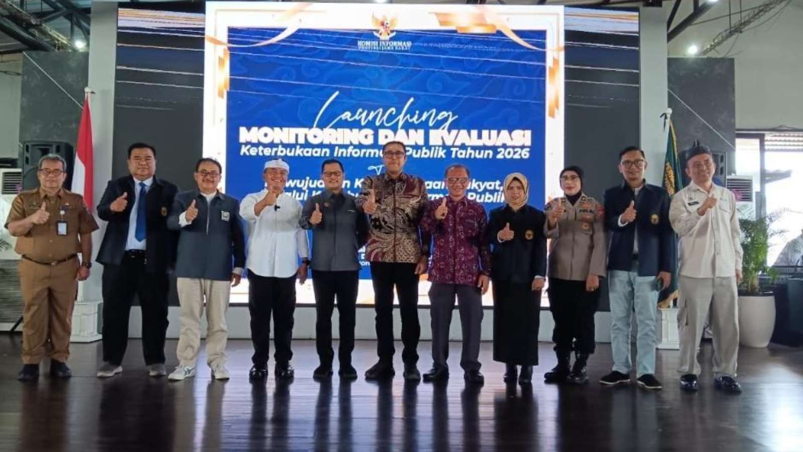 The KIP Re-conducts Public Information Disclosure Monitoring and Evaluation for All Public Bodies in West Java
