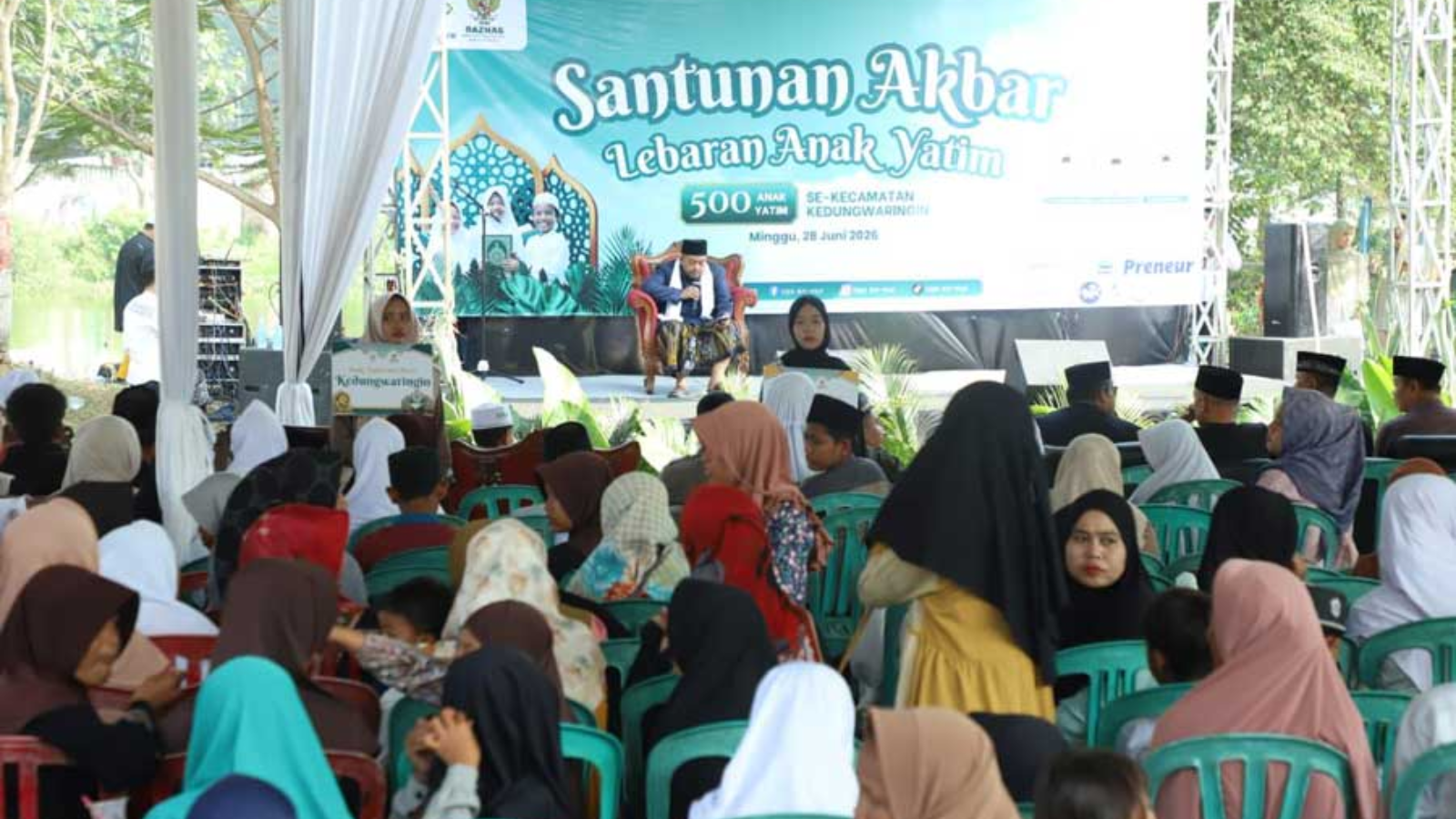 Tebar Kebahagiaan Anak Yatim, Pemkab Bekasi Dukung Santunan 500 Penerima