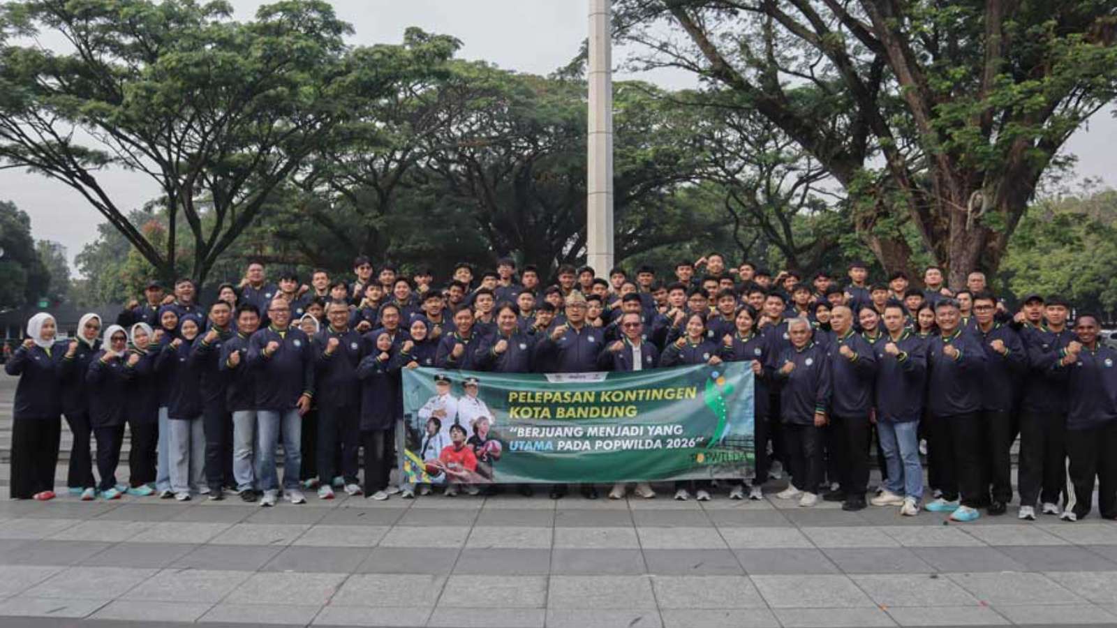 Raih 17 Medali Emas, Kota Bandung Juara Umum Popwilda Wilayah IV Jabar 2026