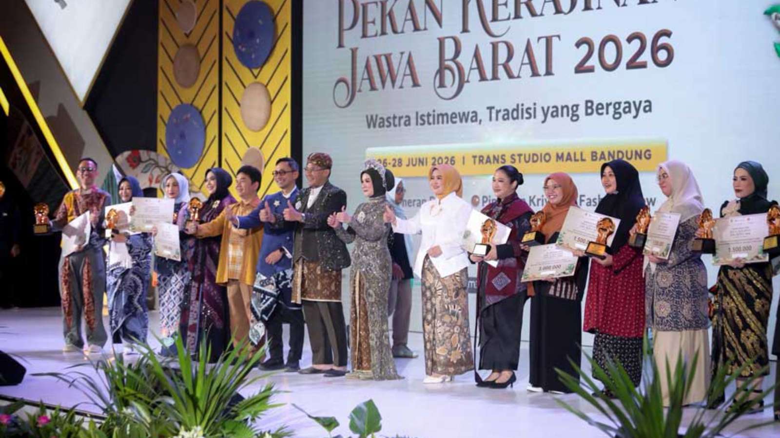 PKJB 2026: Kota Bandung Borong Tiga Penghargaan