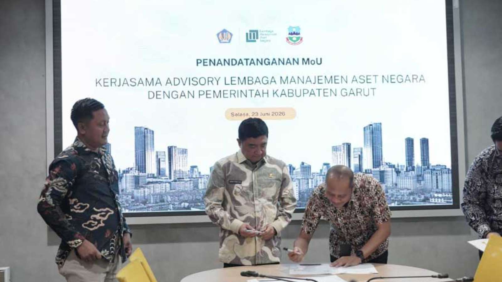 Optimalkan Aset Daerah, Pemkab Garut Gandeng LMAN Tingkatkan Pelayanan Publik