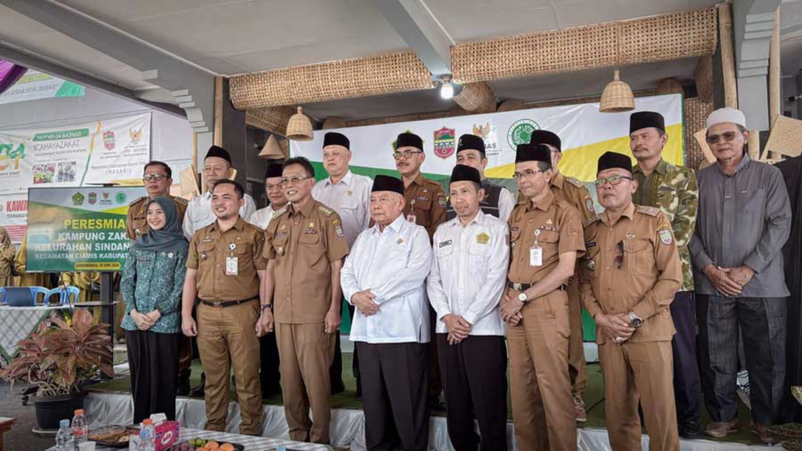 Perluas Manfaat, Pemkab Ciamis Resmikan Kampung Zakat Pertama