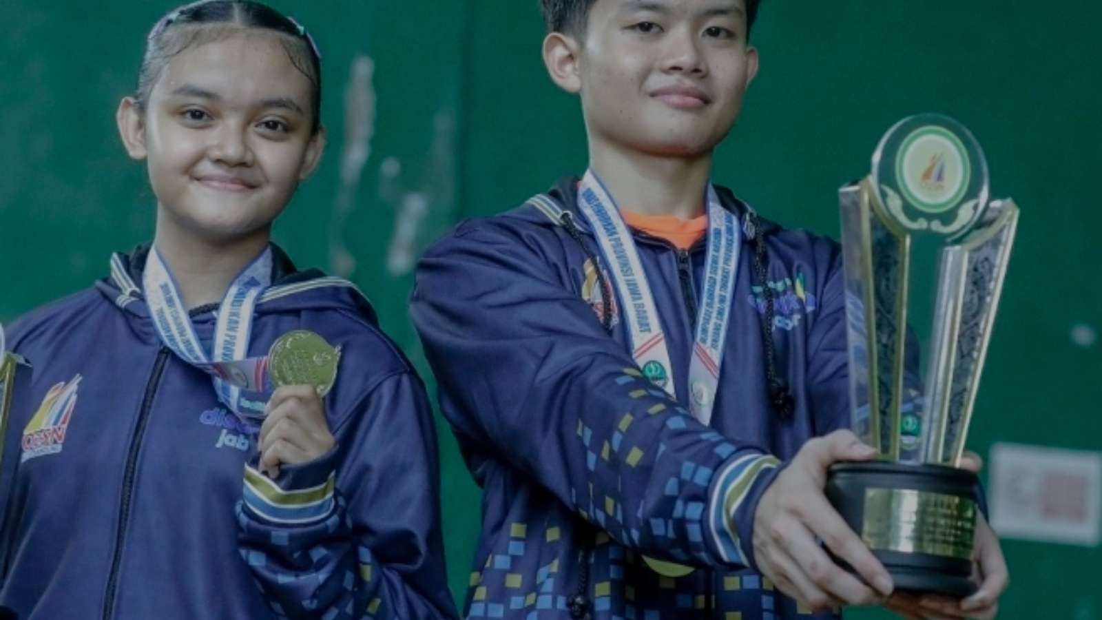 Champion Mentality Leads Suthan Akram Maulana and Mutiara Asy Syifa to Represent West Java at the National Olympic Games (O2SN)