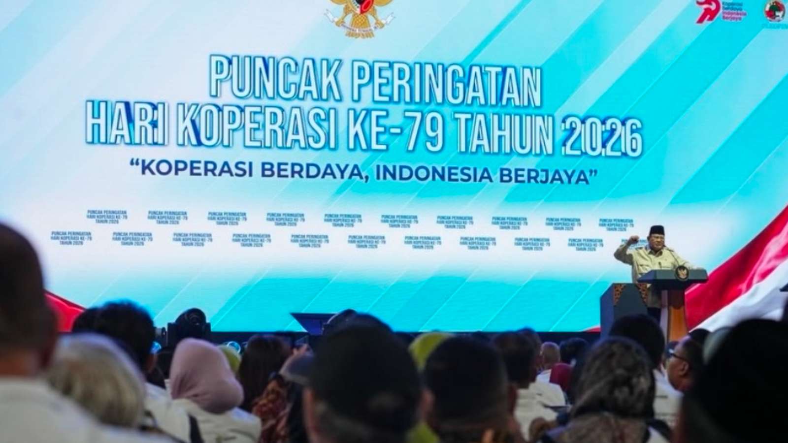 Presiden Prabowo: Gerakan Koperasi Indonesia Akan Bangkit Jadi Kekuatan Ekonomi Nasional