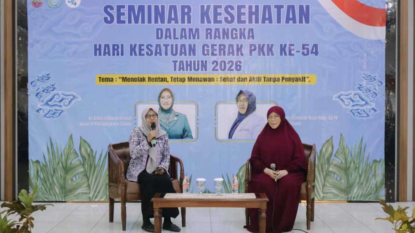 TP PKK Ciamis Ajak Perempuan Terapkan Gaya Hidup Sehat pada Seminar HKG PKK ke-54