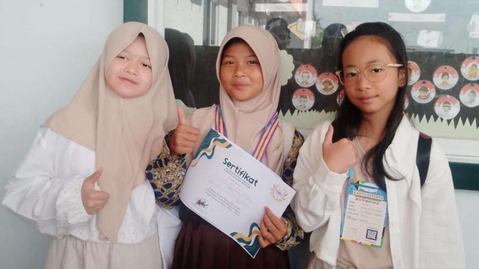 Karangsambung 03 Elementary School Students Advance to the National Level of the Mathematics Olympiad