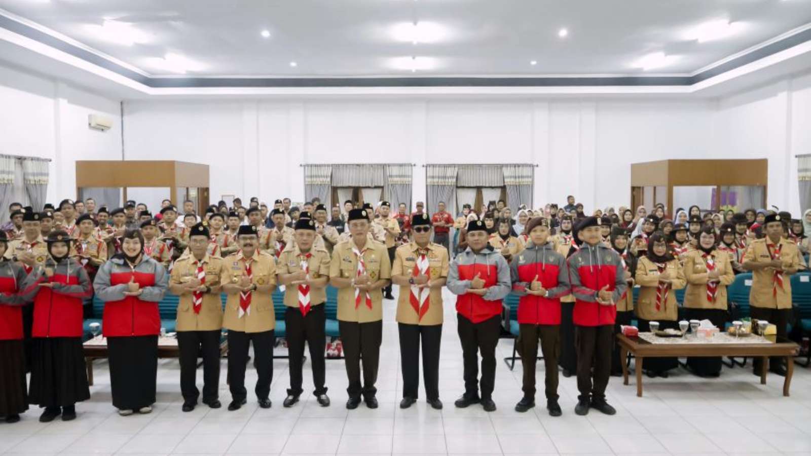 Bringing Ciamis' Good Name to the National Level, Regent Herdiat Sends Off the Ciamis Scout Contingent to Participate in the 2026 National Jamnas XII