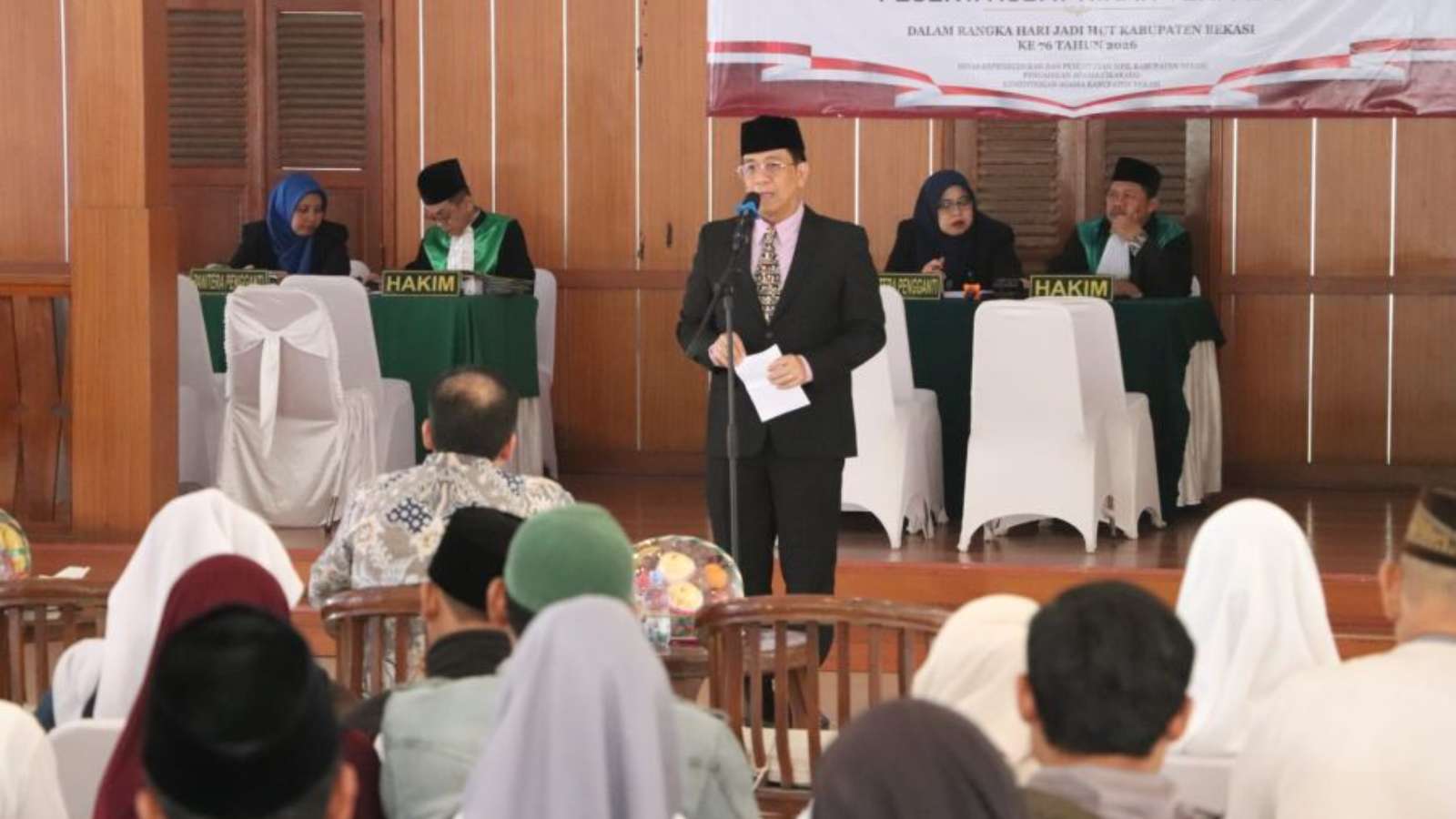 Pemkab Bekasi Bantu 41 Pasangan Tertib Administrasi Lewat Sidang Isbat Nikah