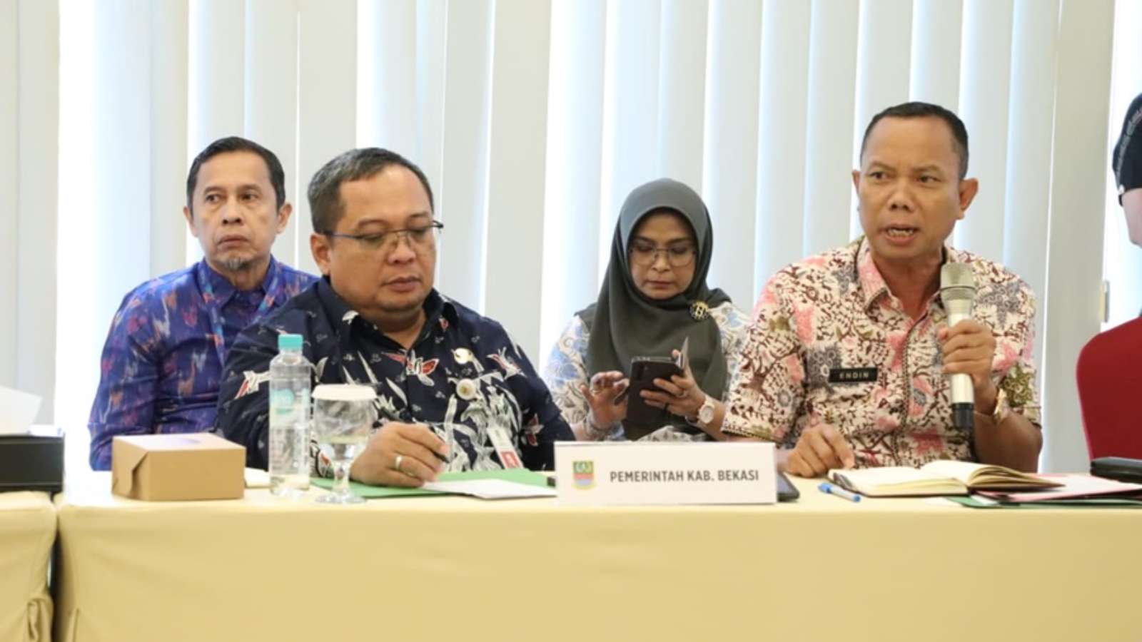The Bekasi Regency Government Submitted Three Proposals in the Discussion of the Industrial Zone Bill 