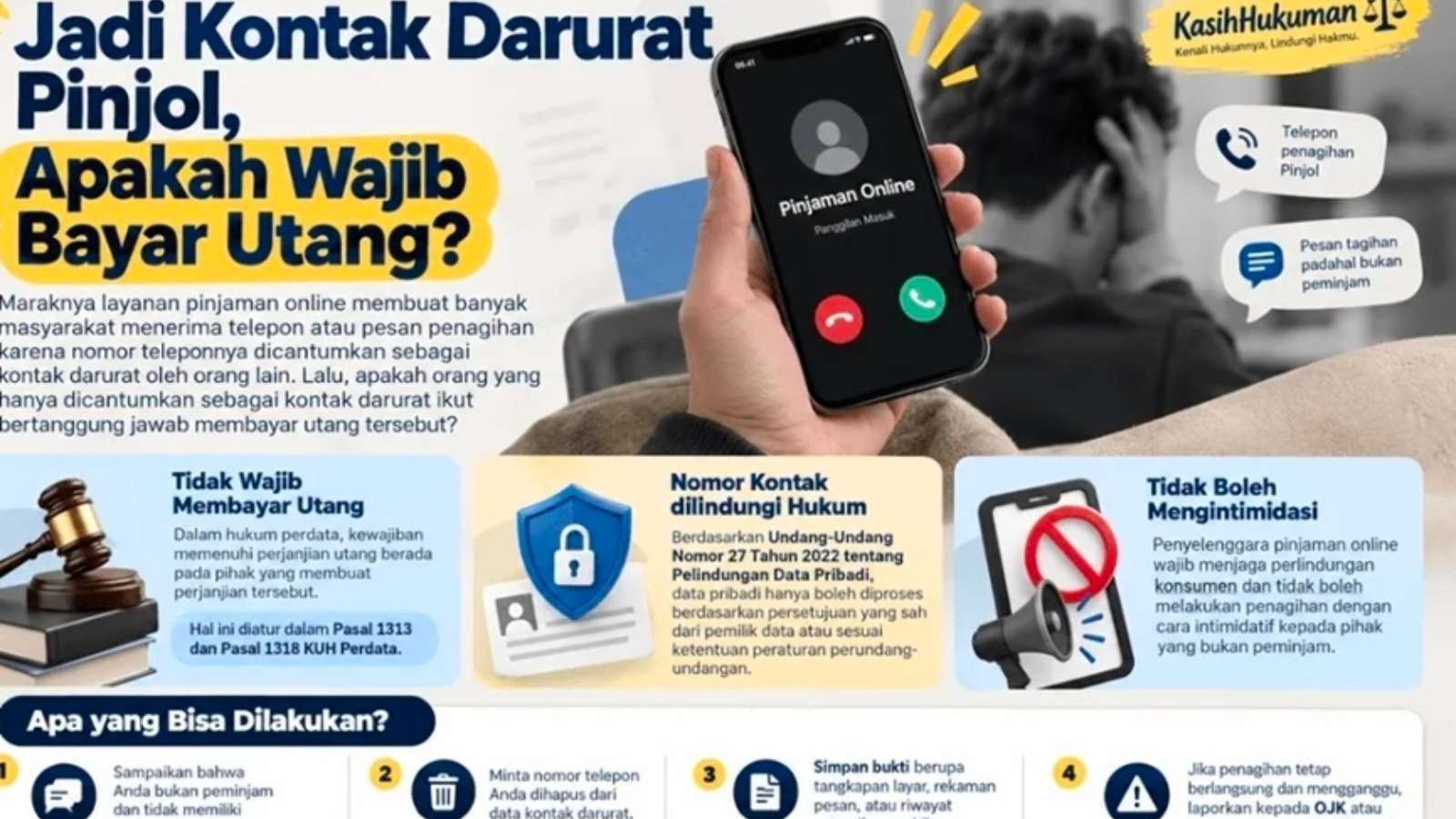 If you're an emergency contact for a loan shark, do you need to repay your debt? 