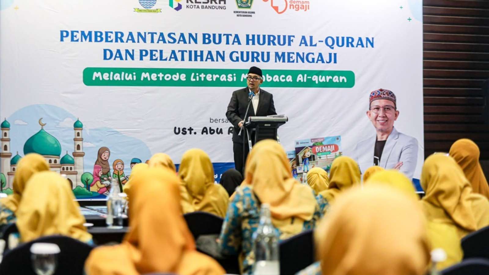 Pemkot Bandung Siapkan 400 Guru Mengaji Bandung Jadi Penggerak Literasi Al-Qur’an