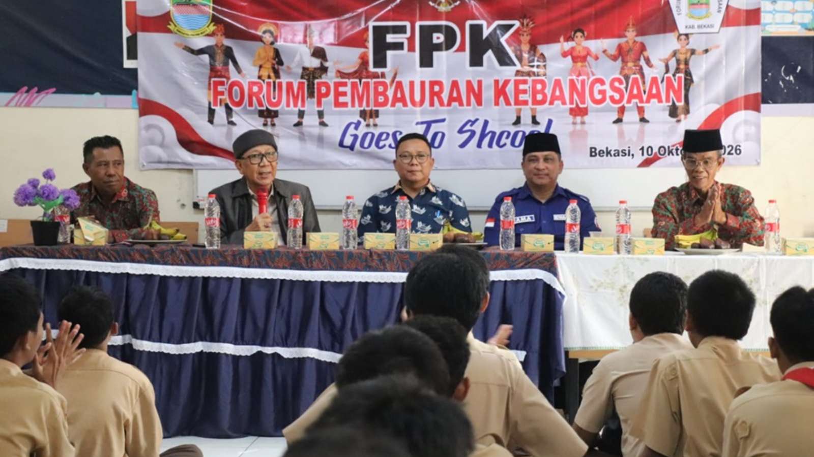 The National Integration Forum Targets Junior High School Students, Instilling National Values from an Early Age 