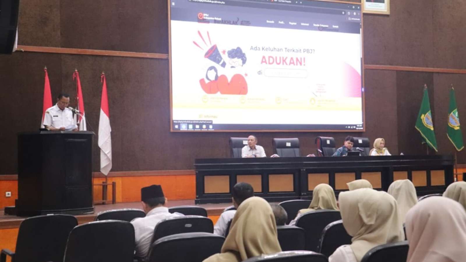Singadon Jadi Sarana Pengaduan Kendala Pengadaan Barang dan Jasa di Kabupaten Bekasi 